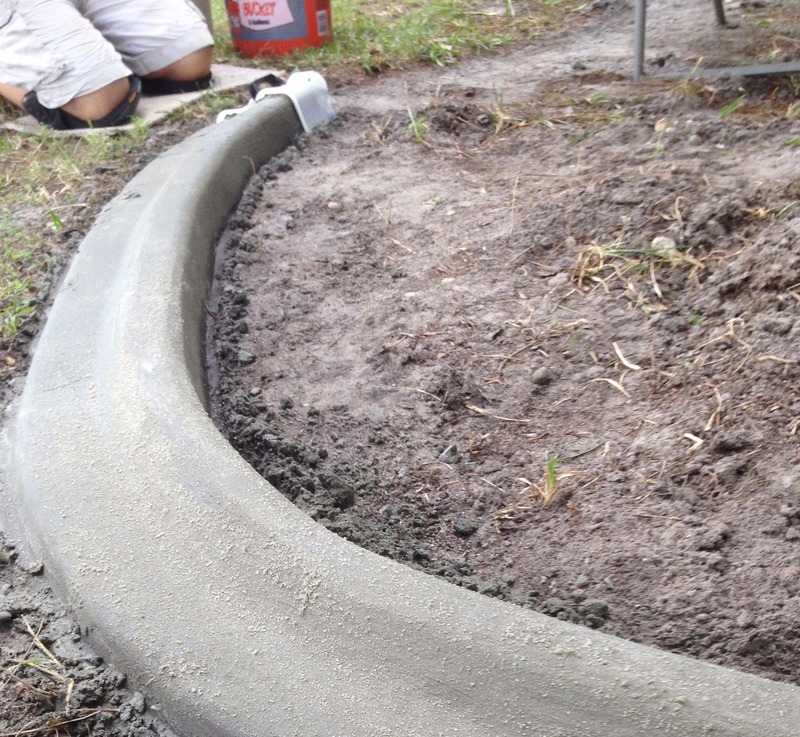 Curb It Yourself Home, Do It Yourself Concrete Landscape Curbing